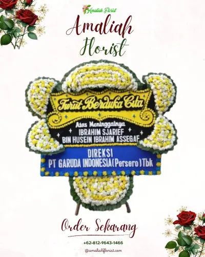Papan Bunga Duka di Sumbermulyo